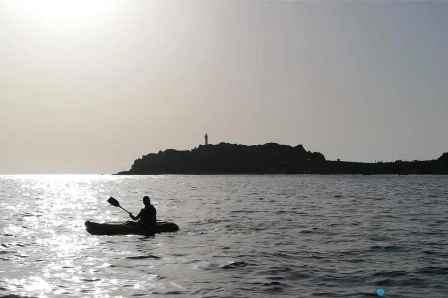 Punta de Teno: Kayak Safari overlooking Los Gigantes Cliffs - The cliff bay swim and snorkeling stop
