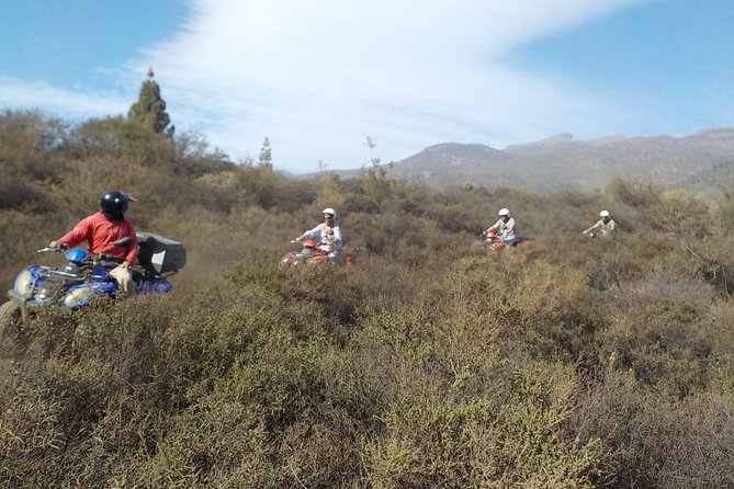 Quad Bike Safari - Returning through Vilaflor, Escalona, El Roque, and San Miguel