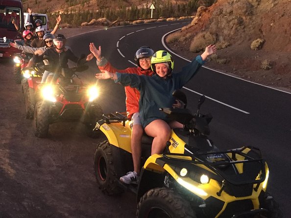 Quad tour (option : Teide morning or Sunset tour) - Leaving Arona for Teide’s forest crown