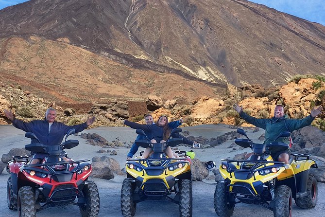 Quad tour (option : Teide morning or Sunset tour) - What sharing a two-seater quad is really like