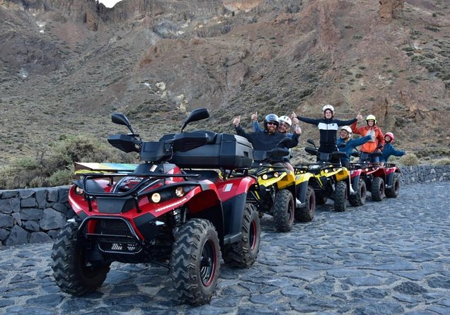 Quad tour (option : Teide morning or Sunset tour) - Why this works especially well for couples and first-time riders