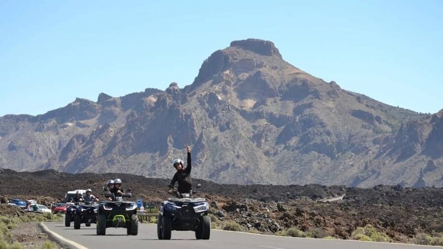 Quad Tour to Teide at Sunset | Adventure from a private estate - Climbing toward Teide National Park