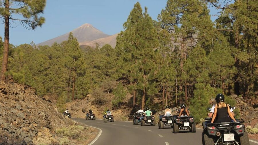 Quad Tour to Teide at Sunset | Adventure from a private estate - The Queen’s Shoe and the volcanic details