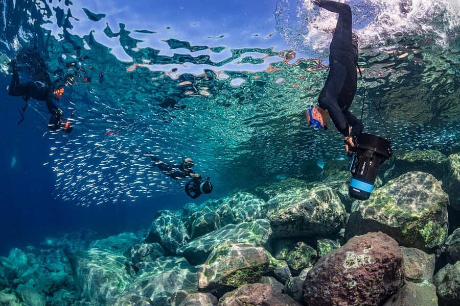 Radazul: Family-Friendly Snorkeling Tour - Looking for fish with an instructor