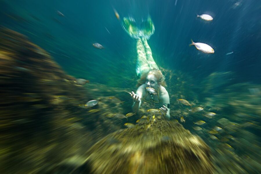 Radazul: Mermaid Experience and Photo Shoot - Learning to swim with a mermaid tail