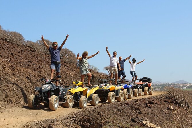 REAL OFF-ROAD QUAD TOUR TENERIFE, great sensations and adrenaline! - Riding the fast sandy track