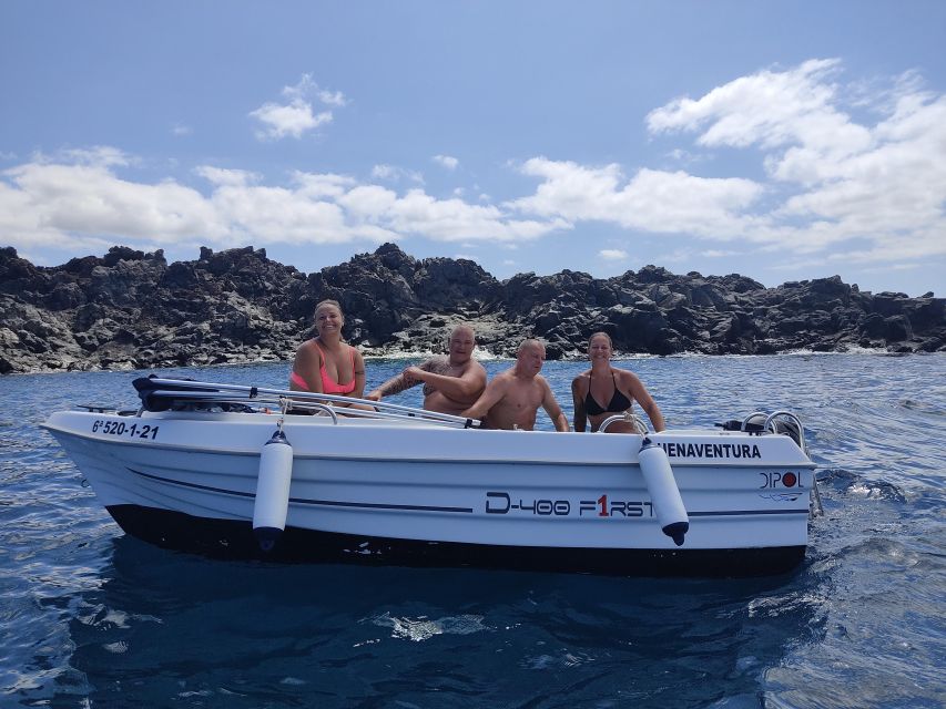 Rent a Boat with No License, Self Drive - Taking the helm from Las Galletas