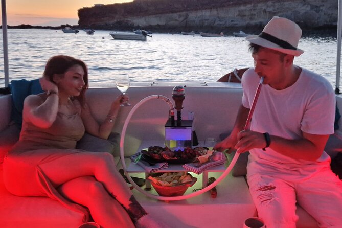 Romantic night ocean boat trip for 2 - La Caleta by moonlight and boat lights