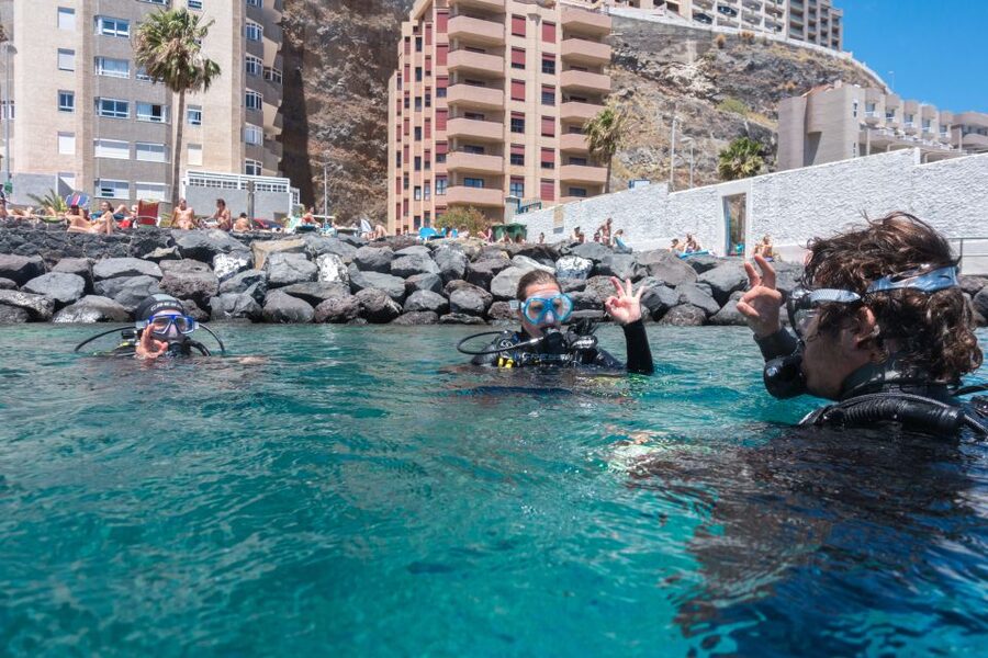 Santa Cruz de Tenerife: PADI Introductory Dive - Why Radazul Bay works for a first underwater session