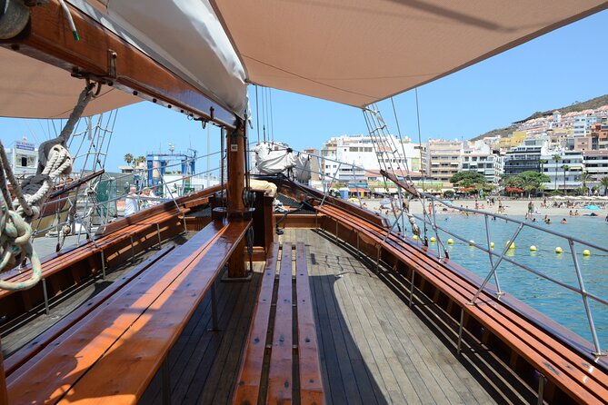 Sealife Dolphin & Whale Watching aboard Portuguese schooner - Setting sail from Los Cristianos