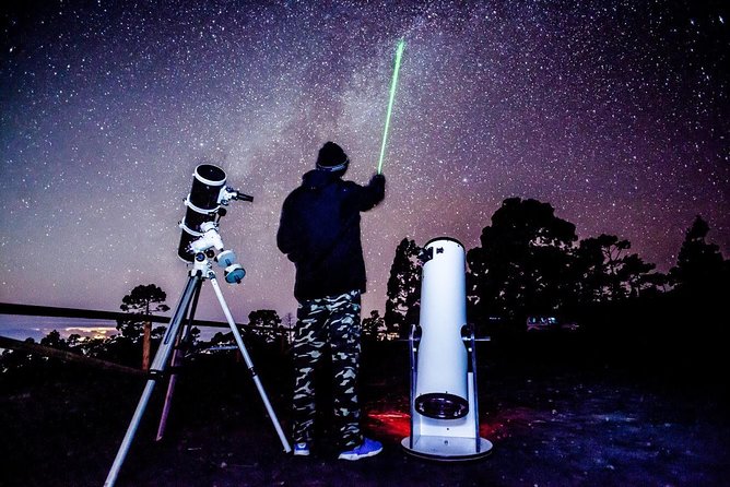 Stargazing Experience with Dinner & Drinks - The cold, clear side of Mount Teide
