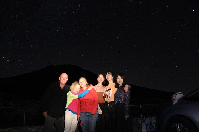 Sunset and Stars at Teide National Park - Sunset above the Atlantic, with cava in hand
