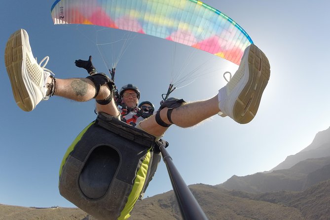 Tandem Paragliding Flight in South Tenerife - Weather is part of the itinerary