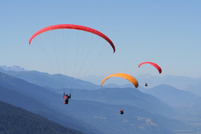 Tandem Paragliding Flight over Tenerife - The views from the hills to the Atlantic