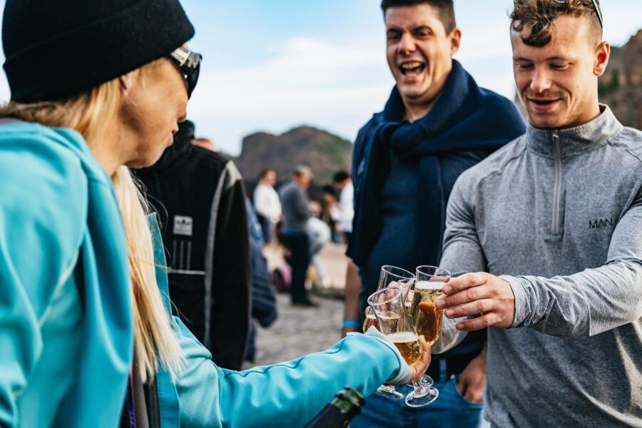 Teide: Guided Sunset & Stargazing Tour by Night with Dinner - The sunset above the clouds