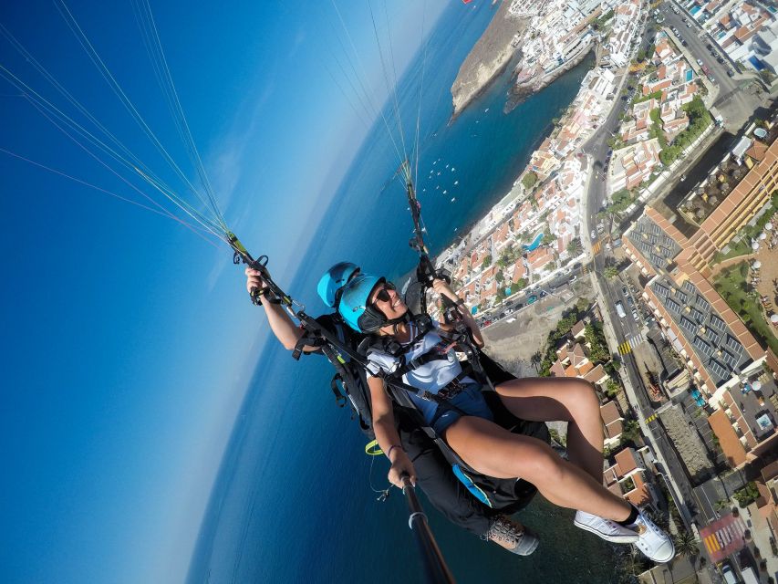 Tenerife: Acrobatic Paragliding Tandem Flight - The quiet part: Tenerife from above