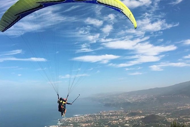 Tenerife Basic Paragliding Flight Experience with Pickup - Key points at a glance