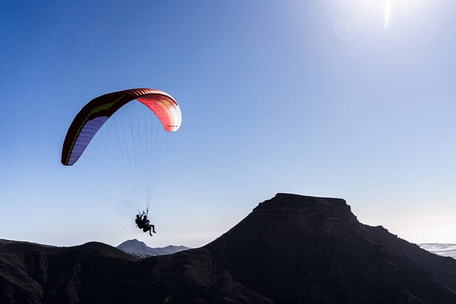 Tenerife: Beginner Paragliding Experience with Transfer - From a south-coast resort to the Taucho launch site