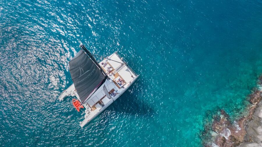 Tenerife: Catamaran Cruise with Brunch and Unlimited Drinks - Standard seating or a paid day bed