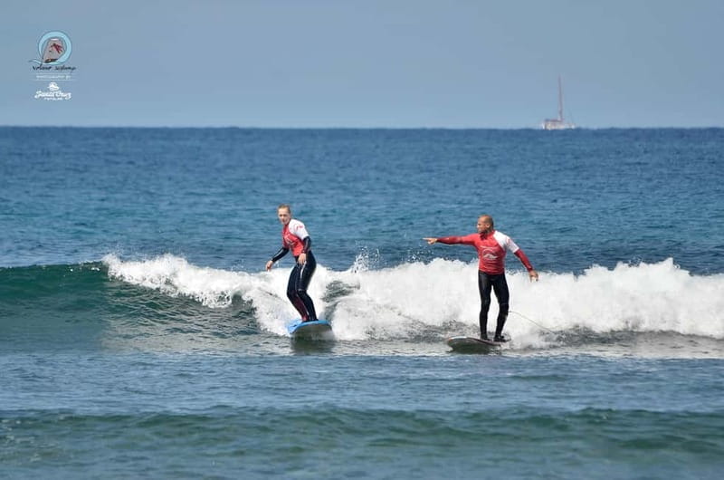 Tenerife : clases de surf para principiantes y intermedios - Starting at Volcano Surf Center in Parque Santiago 2