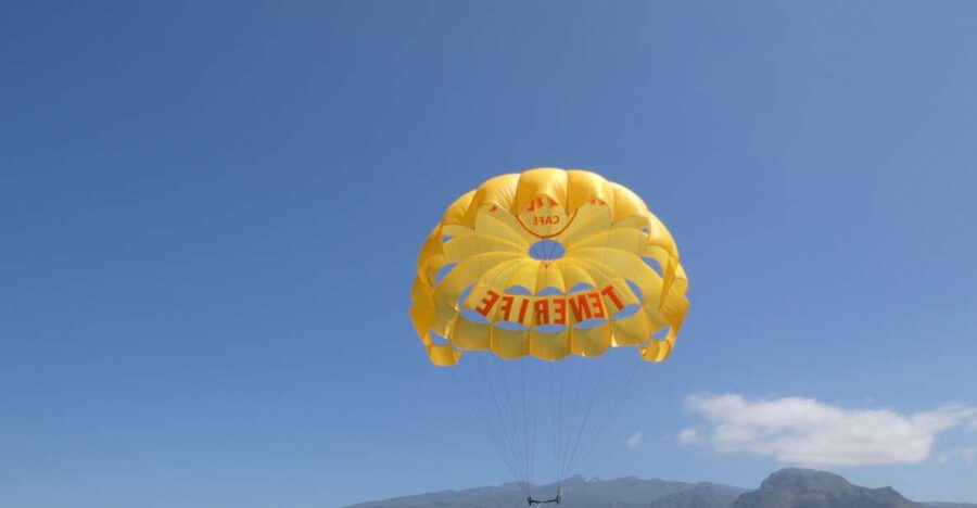 Tenerife Costa Adeje Parasailing - Ten Minutes in the Air, With Tenerife Below