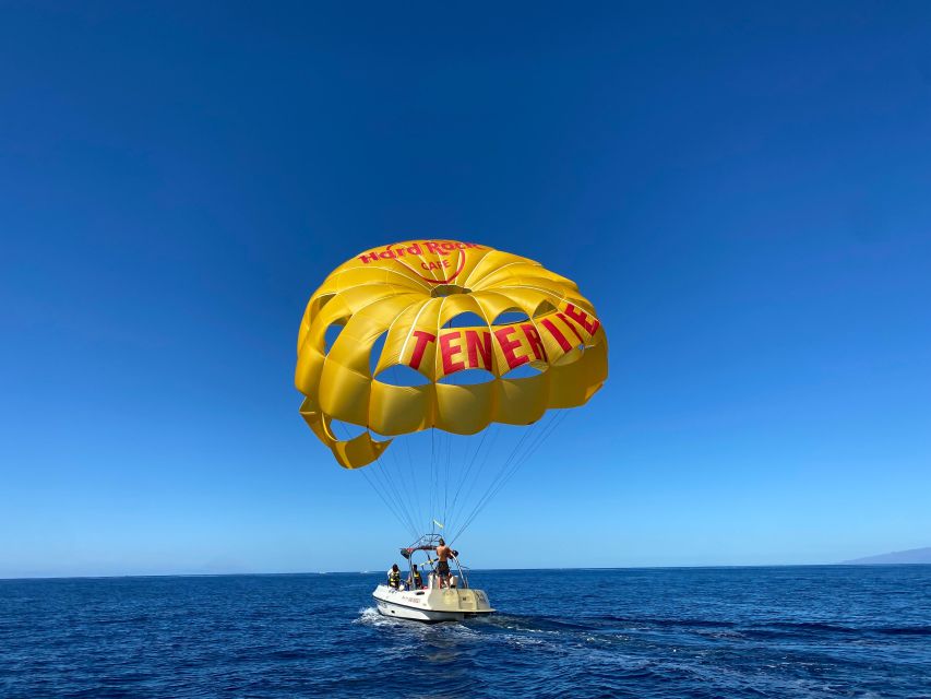 Tenerife Costa Adeje Parasailing - Friendly Crew and Clear Instructions
