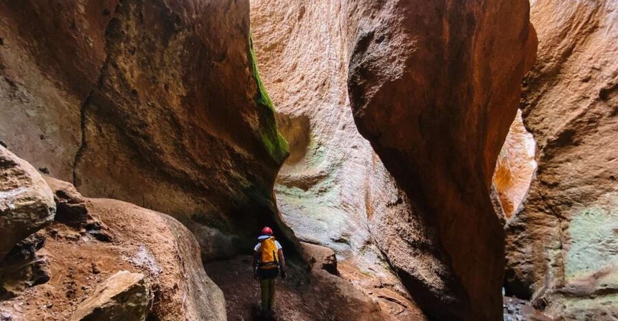 Tenerife: Guided Canyoning Experience in Los Arcos - Harnesses, helmets, and the first rope lesson