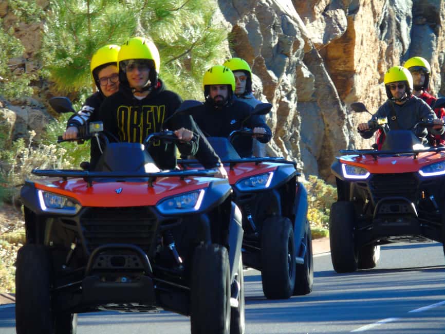 Tenerife Guided Quad Bike Tour to Teide National Park - The sunset stop at Mirador Zapatilla Évora