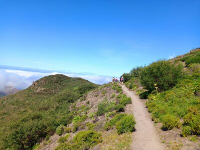 Hiking Above the Village of Masca