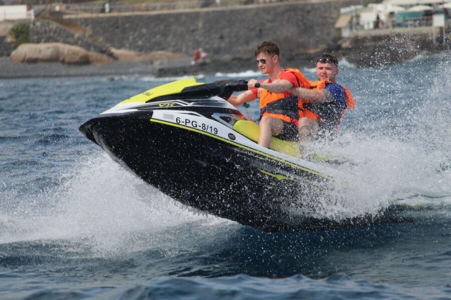 Tenerife: Jet Ski Guided Tour Discovery the Coastline - Riding Tenerife from Dock 9