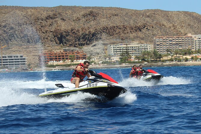 Tenerife : Jet Ski Tour with option for Quad Trip - From Amarilla Marina to Tenerife’s volcanic coast