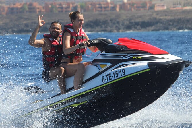 Tenerife : Jet Ski Tour with option for Quad Trip - The safety briefing sets the tone