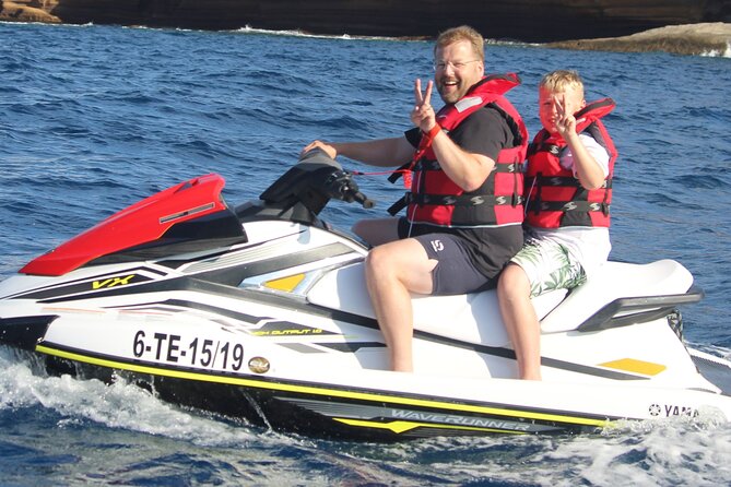 Tenerife : Jet Ski Tour with option for Quad Trip - Swimming, snorkeling, and the details to confirm