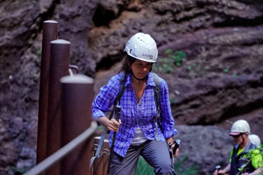 Tenerife : Masca ravine: Descent & boat trip - The return by cab to Santiago del Teide