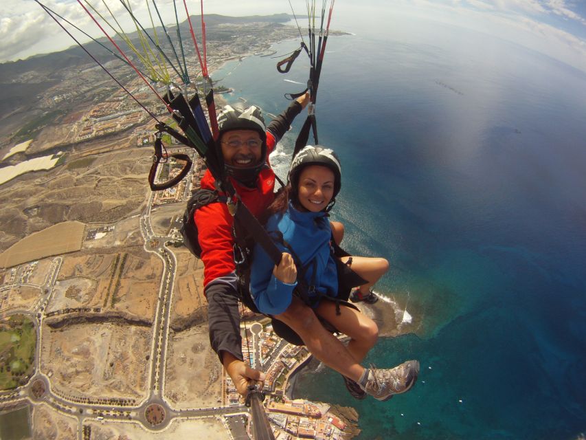 Tenerife: Paragliding Flight - Photography, phones, and the extra cost