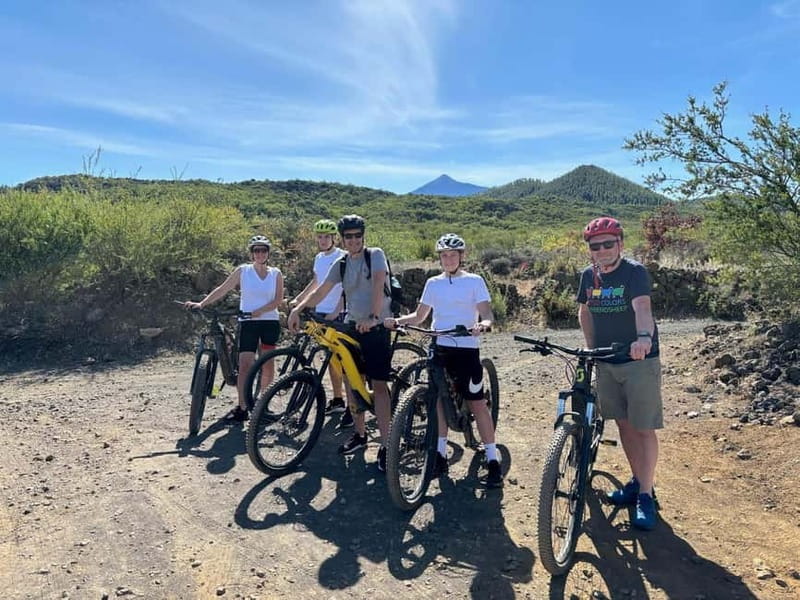 Tenerife: premium e-bike ride at Chineyro volcanic area - Gravel, stone, and the climb into pine forest