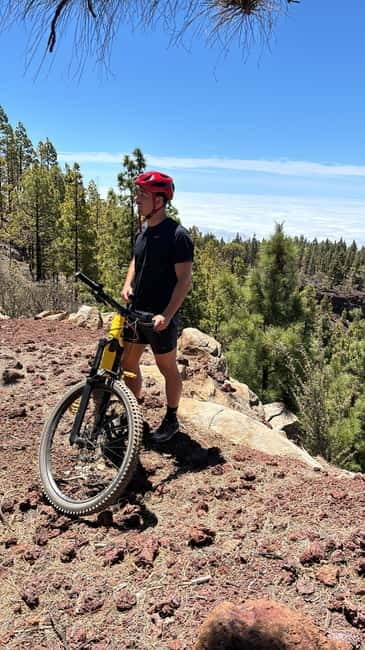 Tenerife: premium e-bike ride at Vilaflor- Lunar Landscape - Descending through changing weather