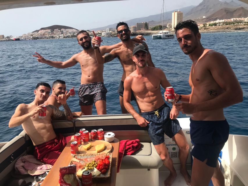 Tenerife: Private Boat Charter with Tapas & Drinks - A swimming and snorkeling stop