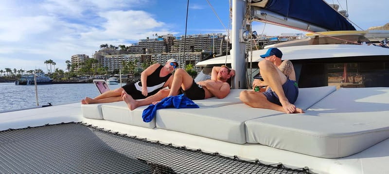Tenerife: PRIVATE Catamaran cruise with Lunch and Drinks - Setting sail from San Miguel Marina