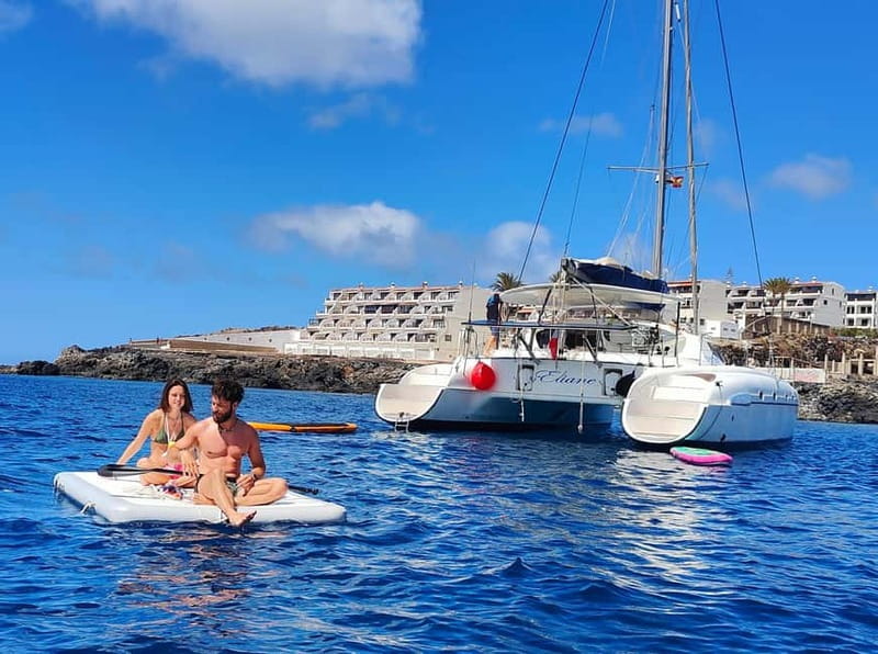 Tenerife: PRIVATE Catamaran cruise with Lunch and Drinks - Two hours at anchor for swimming and lunch