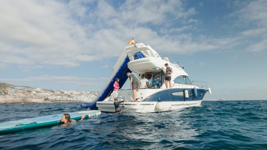 Tenerife: Private Luxury Yacht Sunset Cruise - Along Tenerife’s coast toward La Caleta