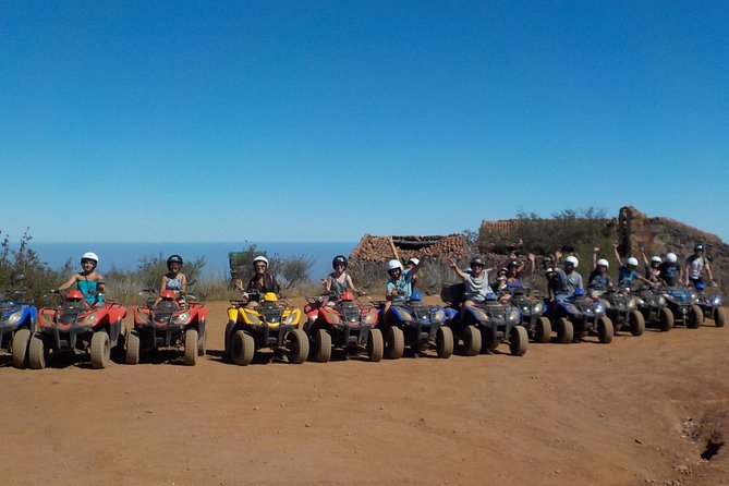 Tenerife: Quad Adventure Teide Tour - Arona, La Escalona, and the climb toward Vilaflor