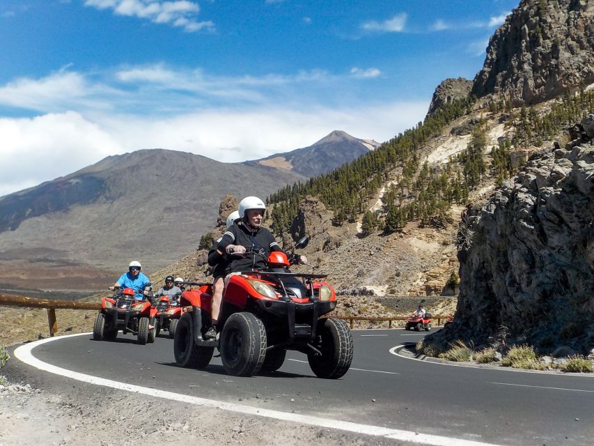 Tenerife: Quad Adventure Tour in Teide National Park - Pine forest, cloud, and cold mountain air