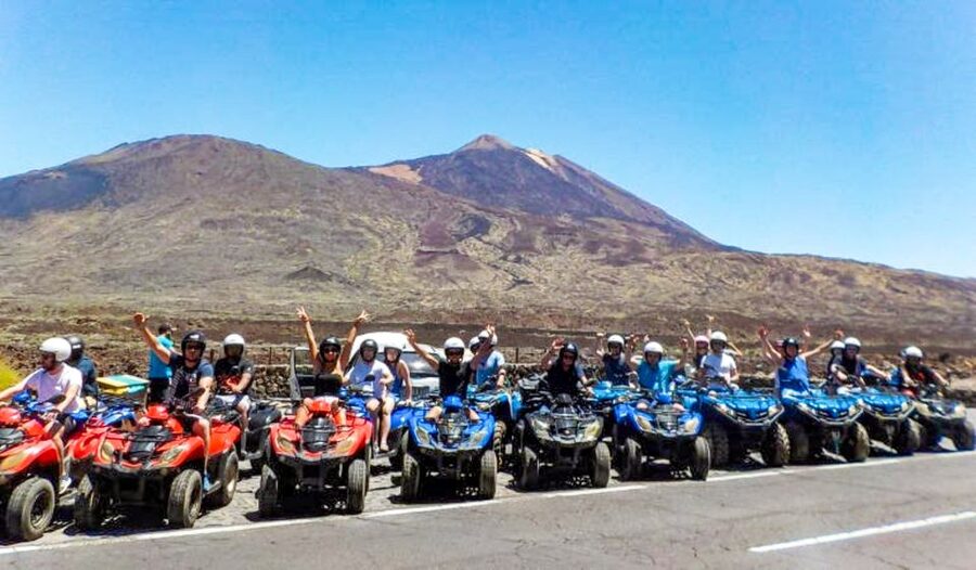 Tenerife: Quad Adventure Tour in Teide National Park - Boca del Tauce and the volcanic high country