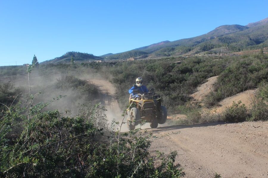 Tenerife: Quad Bike Off-Road Adventure - Starting near Arona and getting ready to ride