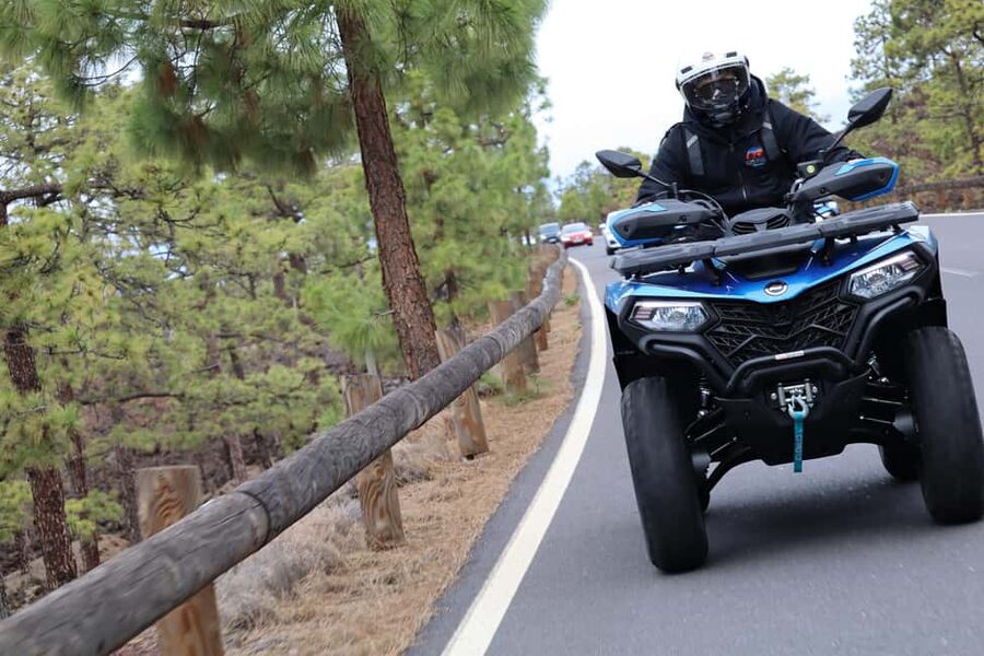 Tenerife: Quad Day Trip Teide National Park - From Guía de Isora to the high country