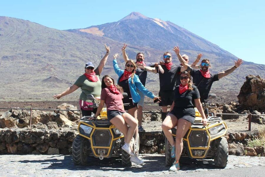 Tenerife: QUAD excursion to the TEIDE volcano - From Valle San Lorenzo toward Tenerife’s volcano