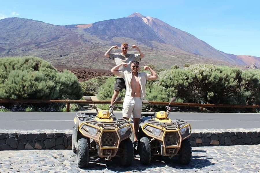 Tenerife: QUAD excursion to the TEIDE volcano - The approach to Teide National Park