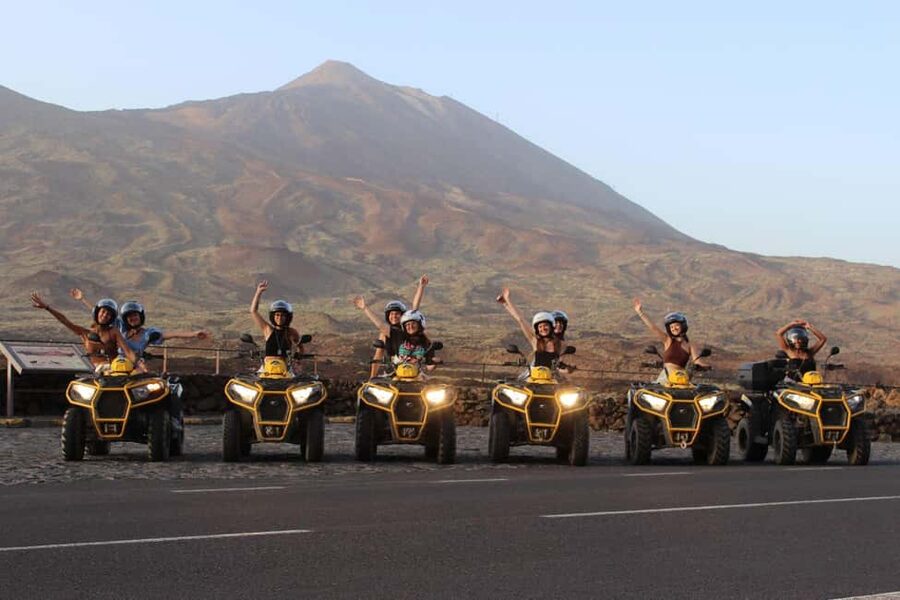 Tenerife: QUAD excursion to the TEIDE volcano - Vilaflor and the old Pino Gordo tree