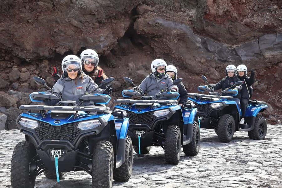 Tenerife: Quad Sunset Volcano Teide National Park - La Zapatilla de la Reina and Lava Roques